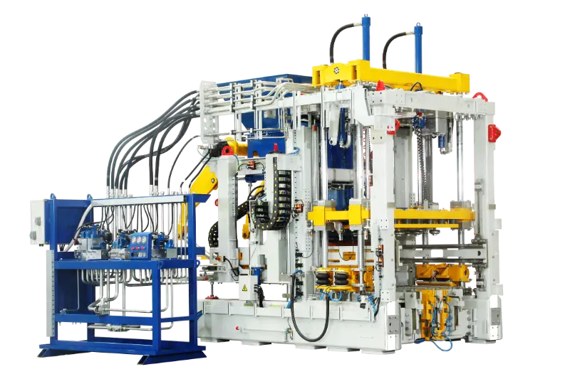 QGM ZN1200-2S automaattinen tiilikone | Älykäs betonilohkojen valmistuskone kiinteän jätteen kierrätykseen